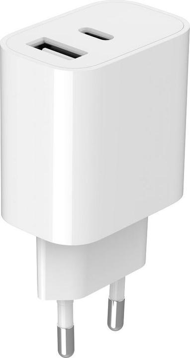 Actual product image Gembird CHARGER USB UNIVERSAL WHITE/2P TA-UC-2AC12-01 (12 W)