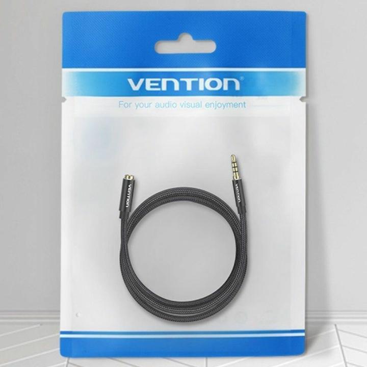 Produktbild Vention TRRS 3.5mm Male to 3.5mm Female Audio Extender 3m BHCBI Black (3 m)