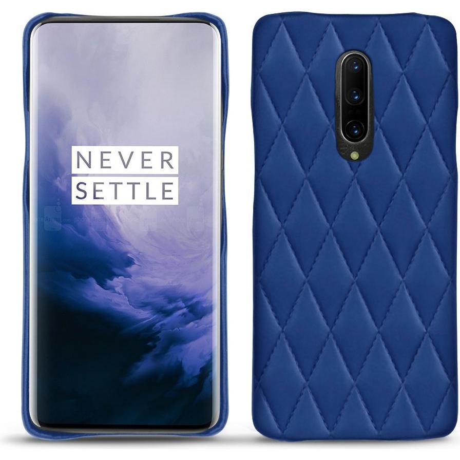 Noreve Lederschutzhülle (OnePlus 7 Pro), Smartphone Hülle, Blau