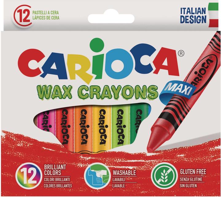 Image du produit Carioca Crayon de cire Maxi Wax (12x)
