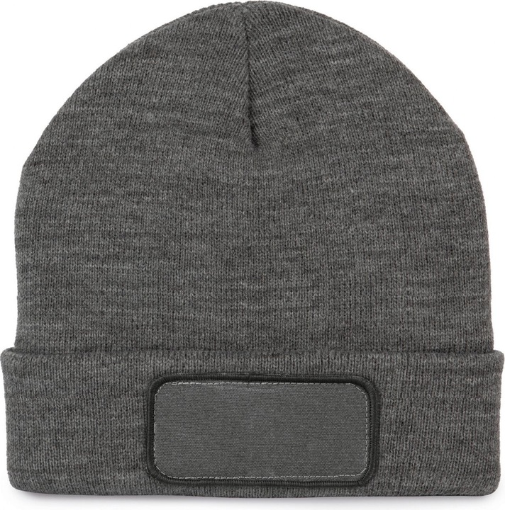 Actual product image K-up Recycled beanie with patch and thinsulate lining