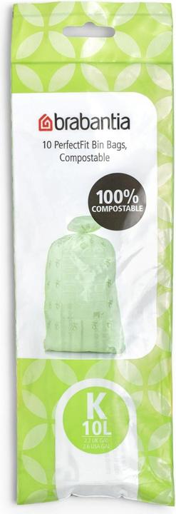 Actual product image Brabantia PerfectFit waste bag compost (10 x, 10 l)