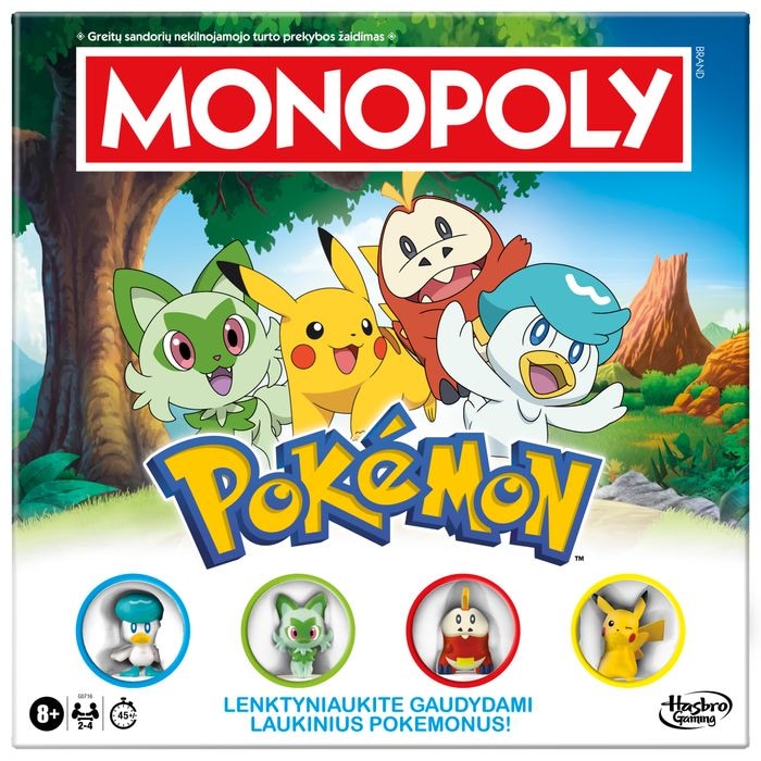 Immagine prodotto Monopoly HAS MON boardgame Pokemon LT (Lituano)