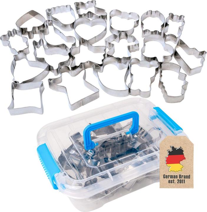 Actual product image Intirilife 20-piece Cookie Cutter Set