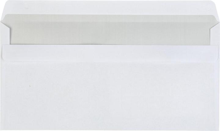 Produktbild Idena BU DL weiss 75g 100er sk m.F. FSC-Mix (DIN lang (11 x 22 cm), 100 x)