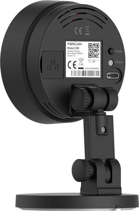 Actual product image Foscam C5M Surveillance Camera Black (3072 x 1728 pixels)
