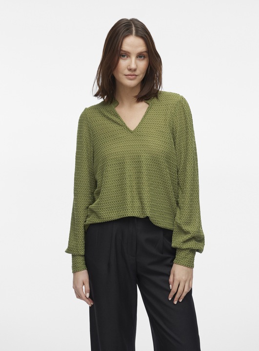 Actual product image Vila V-neck top with long sleeves (XL)
