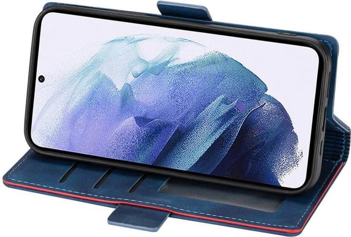 Actual product image N.Bekus Flip Case cover blue (Samsung Galaxy S24+)