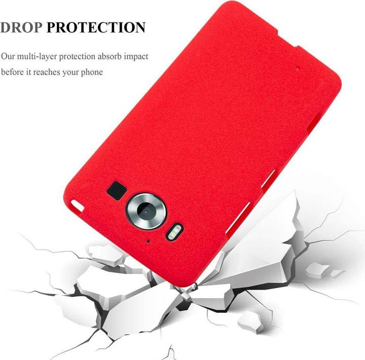 Actual product image Cadorabo TPU Frosted Cover (Nokia Lumia 950 XL)
