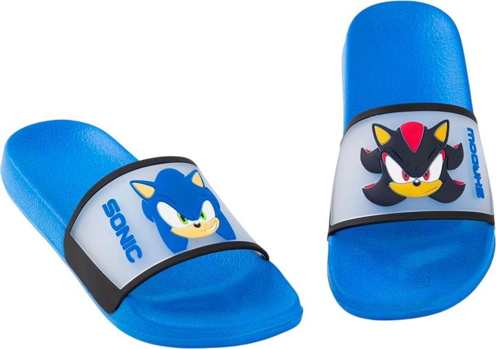Sonic The Hedgehog Charakter Gesicht Badesandale Jungen