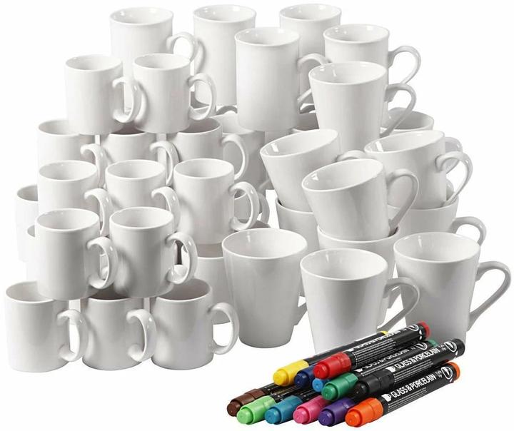 Actual product image Creativ Company Porcelain cups (64894.50 ml, 48 x)