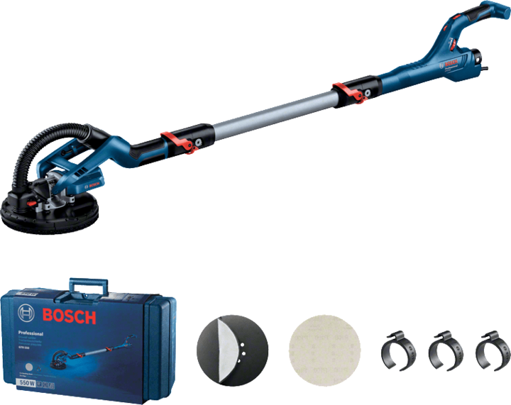 Produktbild Bosch Professional Trockenbauschleifer GTR 55-225 Professional (Exzenterschleifer, 550 W)