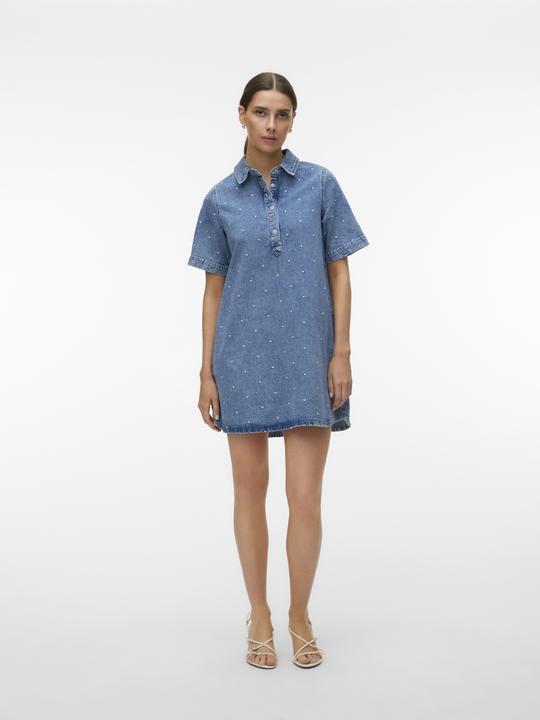 Image du produit Vero Moda VMOCINA Midikleid Jeanskleid (L)