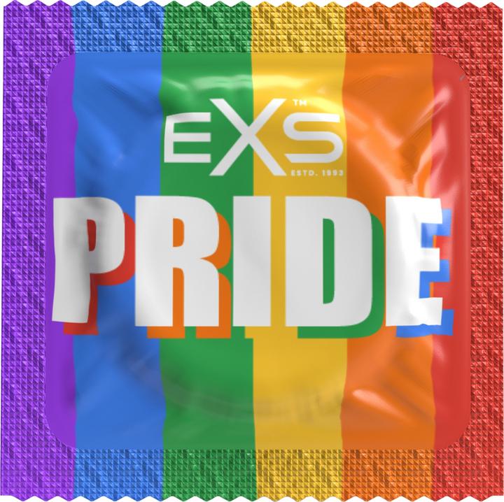 Immagine prodotto EXS Borsa "Pride" 144 preservativi anatomici con disegno arcobaleno (144 pz.)