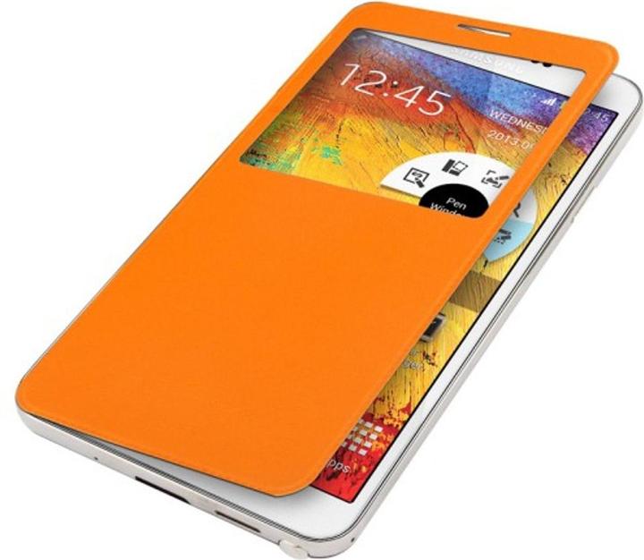 Produktbild König Design Handyhülle Tasche Flipcover mit Fenster für Samsung Note 3 / N9000 (Samsung Galaxy Note 3)