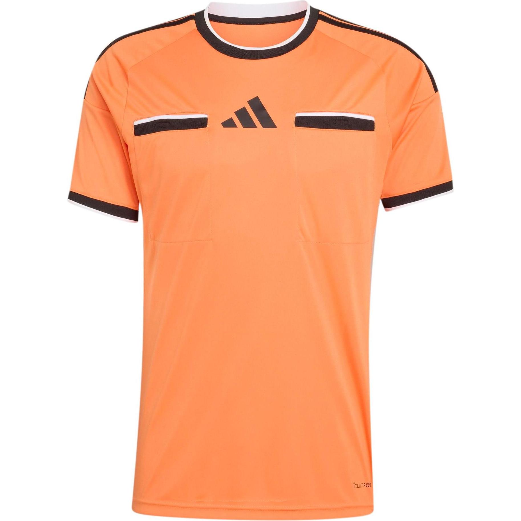 Adidas, Uomini, Maglietta sportiva, Men's Referee 26 Jersey, Trace orange/Black, M, Arancia, Nero, M