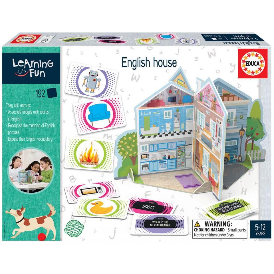 Educa Boardgame English House for 1+ Players 5+ Years (In English) 18844 (Englisch)
