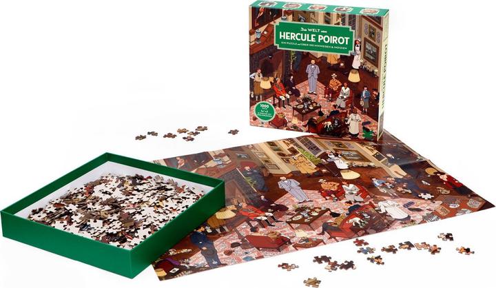 Immagine prodotto Il mondo di Hercule Poirot (1000 pezzi)