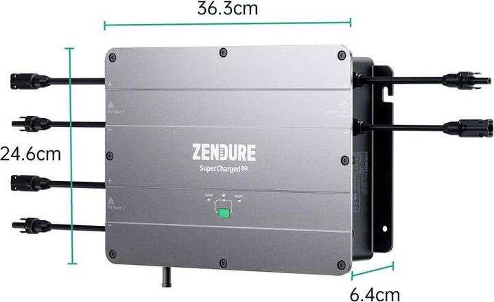 Immagine prodotto Zendure 5075 ZDSPVH1200 Sistema di controllo solare (Cavo solare)