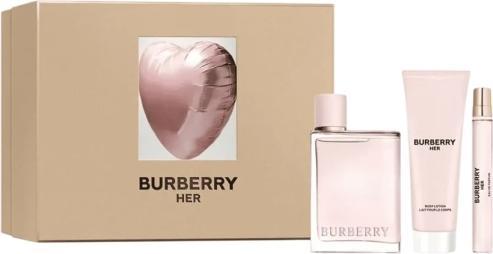 Actual product image Burberry Her Eau De Parfum Set (Body care set, Perfume set)