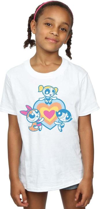 Image du produit The Powerpuff Girls - T-shirt GIRLS HEART GROUP - Fille (116)