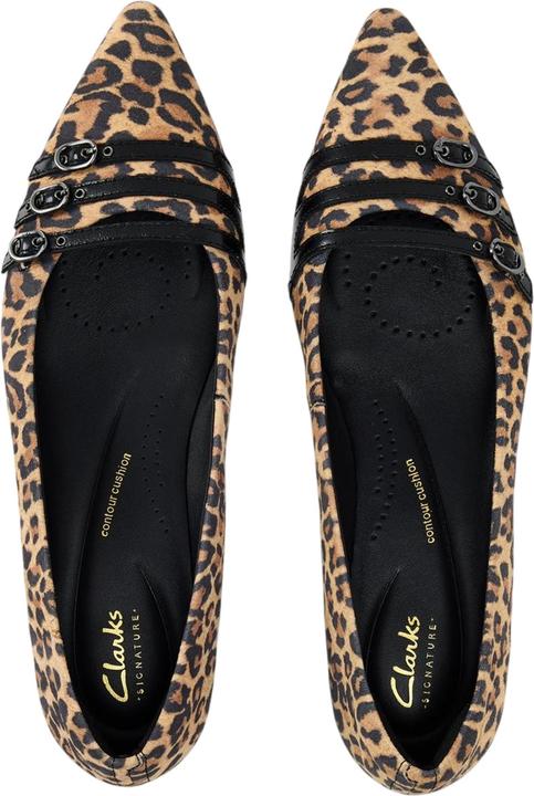Produktbild Clarks Sensa LeoMuster Pumps Wildleder (38)