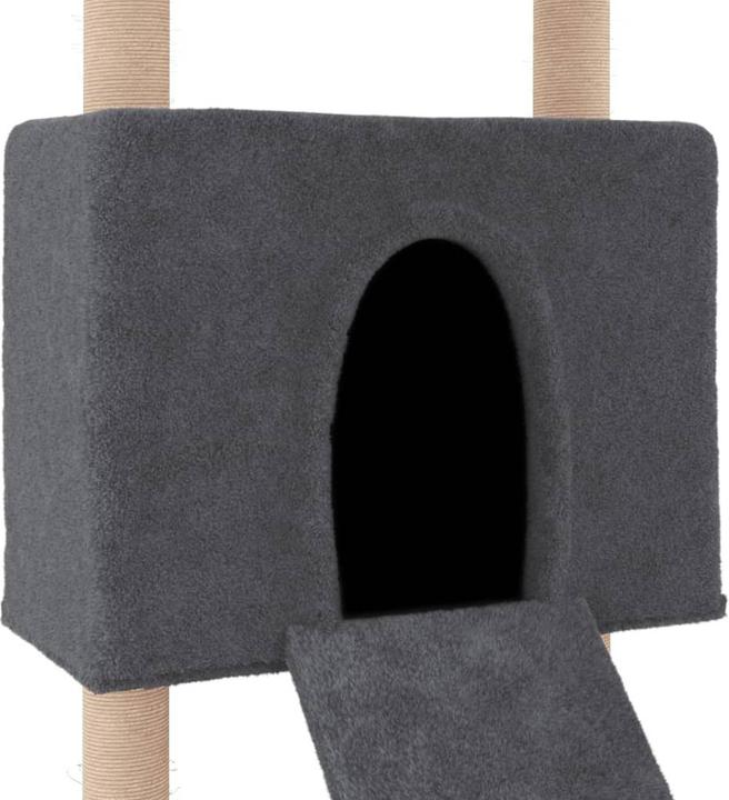 Produktbild vidaXL Kratzbaum (153 cm, Hellgrau)