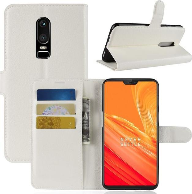 Produktbild MU Classic Litchi Leder Bookcover Series (OnePlus 6)