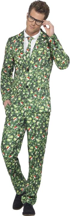 Actual product image Smiffys Mens Brussel Sprout Costume Suit (L)
