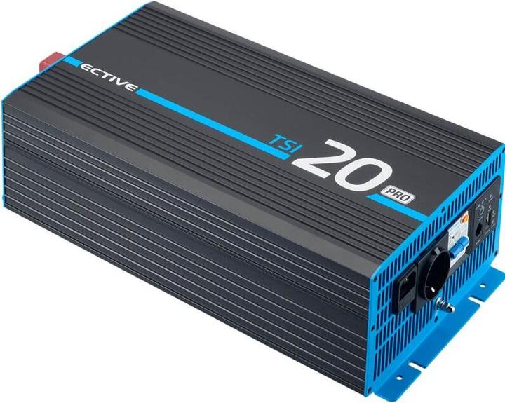Actual product image Ective TSI 20 PRO 2000W/12V sine wave inverter with mains priority circuit