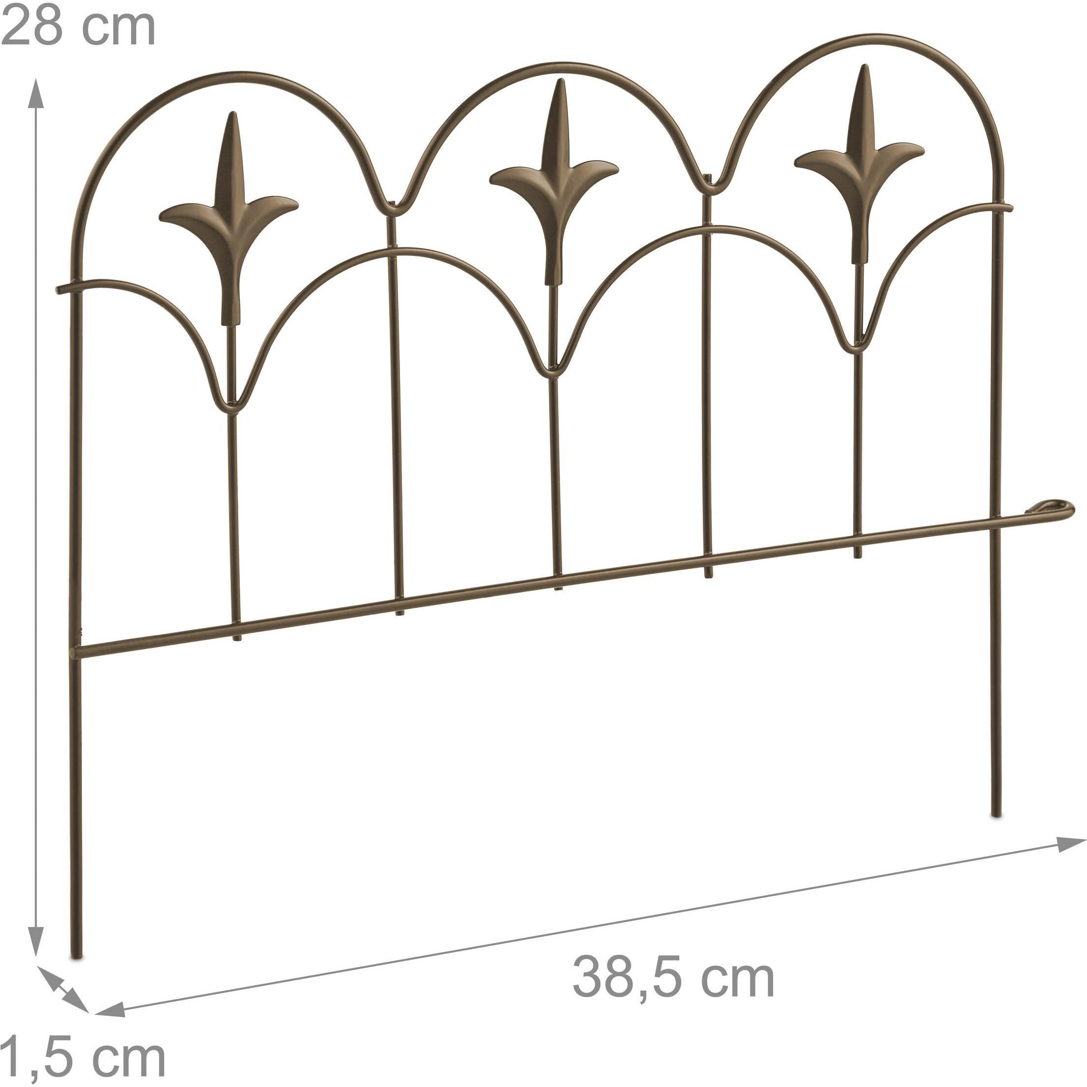 Thumbnail - Relaxdays, Rasenkante, 4x Beeteinfassung (1.50 cm)
