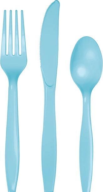 Image du produit Creative Party Couverts Bleu Clair