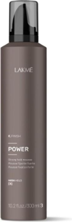 Produktbild Lakmé LakmÃ© - K.Finish Power Strong Hold Mousse 300ml (300 ml, Schaumfestiger)