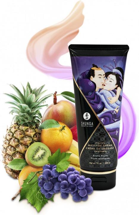 Produktbild Shunga Massage Cream Exotische Früchte (200 ml)