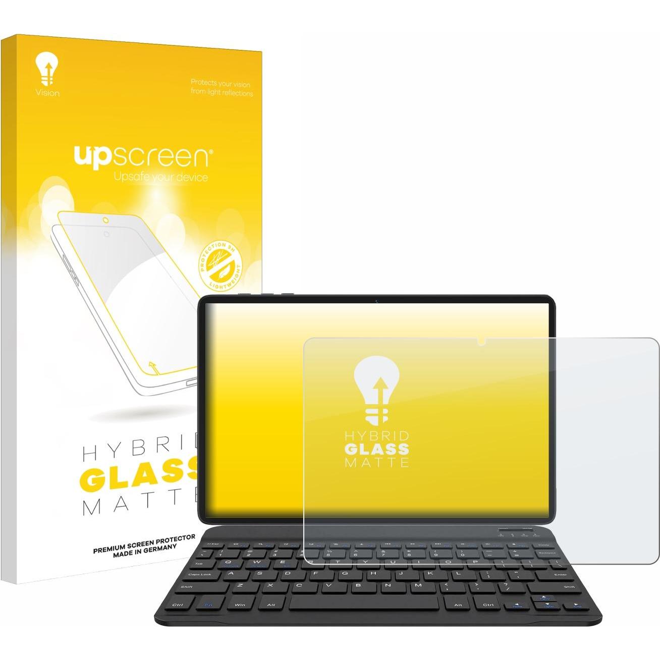 upscreen Schutzglas Schutzfolie Displayschutz Display Schutz Glas Panzer Folie matt (1 Stück, A20), Tablet Schutzfolie