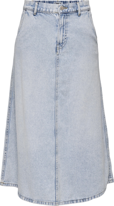 Only Hohe Taille Langer Rock Jeansrock (S)