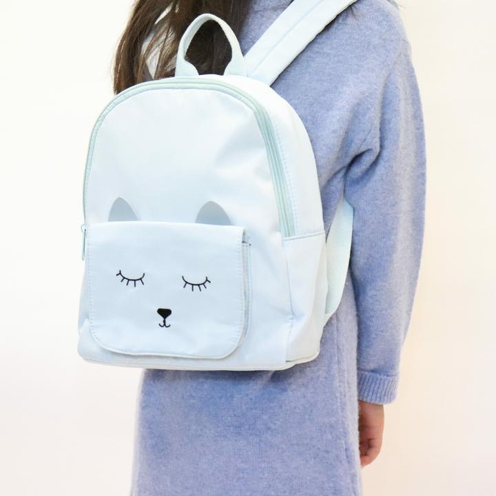 Produktbild Yuko B. Rucksack Mina Katze hellblau