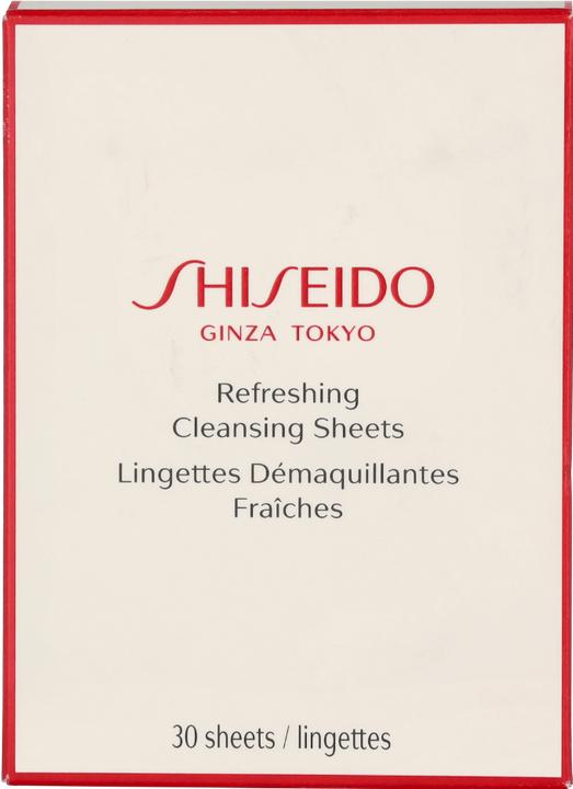 Image du produit Shiseido Feuilles nettoyantes rafraîchissantes (Lingettes nettoyantes pour le visage)