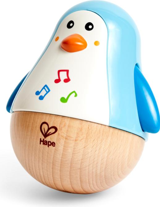 Actual product image Hape Stand-up Penguin (German)