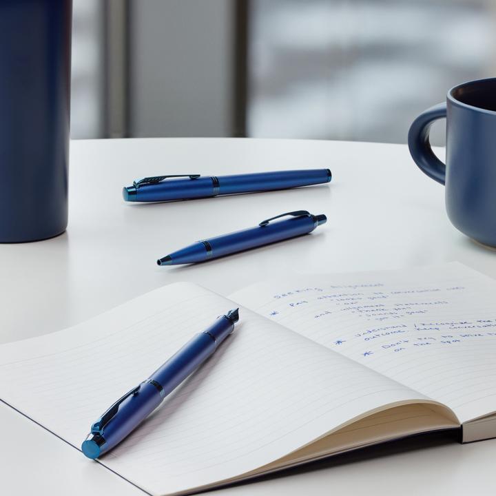 Produktbild Parker Pen Rollerball IM Monochrome PVD F (Blau, 1x)