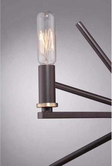 Image du produit Elstead Lighting Carnegie Lustre E14 triple bronze occidental (33 cm)