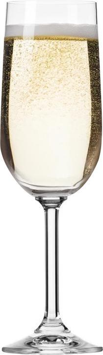 Actual product image Krosno Champagne glass set Gema, glass, 0.210 l, 6 pcs (21 cl, 6 Glasses, Champagne glasses)