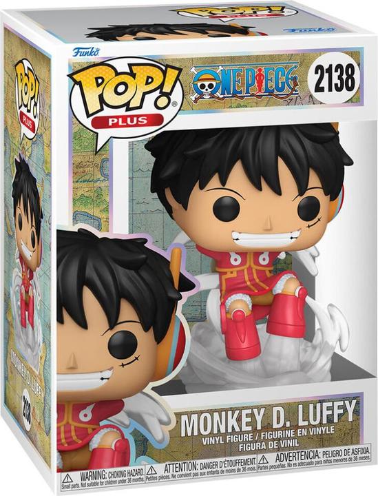 Actual product image Funko POP One Piece Monkey D. Luffy (Egg)