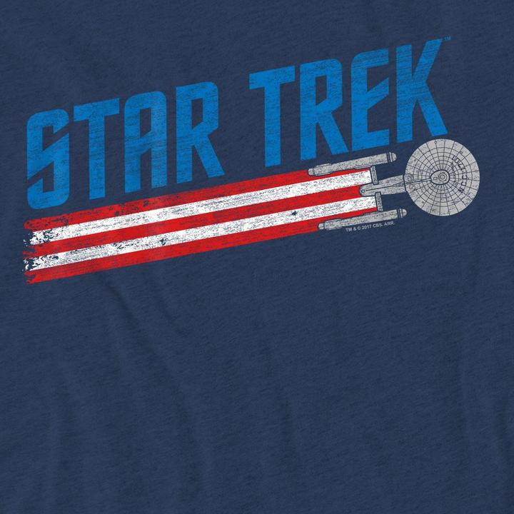 Actual product image Unisex Adult Enterprise Americana T-Shirt (3XL)