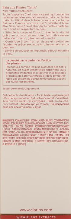Produktbild Clarins Pflanzenbad Bain Aux Plantes Tonic - Mit Ätherischen Ölen (207 ml)