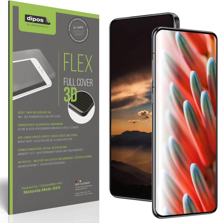 Actual product image Dipos Full Cover Screen Protector Matte (1 pcs., Motorola Moto C)