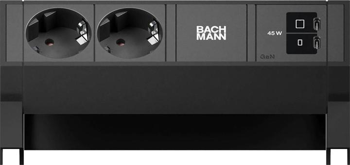 Actual product image Bachmann DESK2 2xCEE7/3 1xUSB C/C 45W (2x, CEE 7/3)