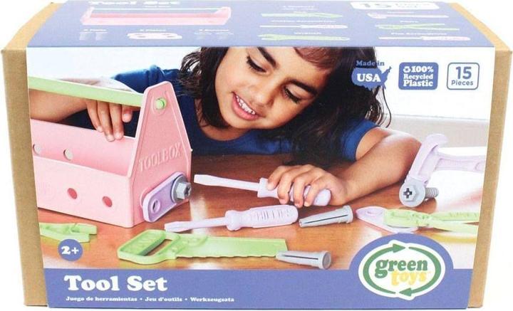 Actual product image Green Toys Tool Set pink
