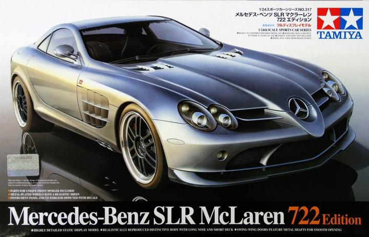 Actual product image Tamiya Mercedes Benz SLR722