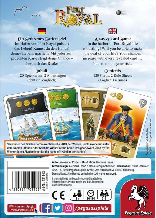 Produktbild Pegasus Port Royal (Deutsch, 2 - 5 Spieler)